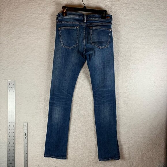 Pilcro and the Letterpress Women's Mid-rise Straight Parallel Jeans Size 28 9524 - Picture 13 of 15